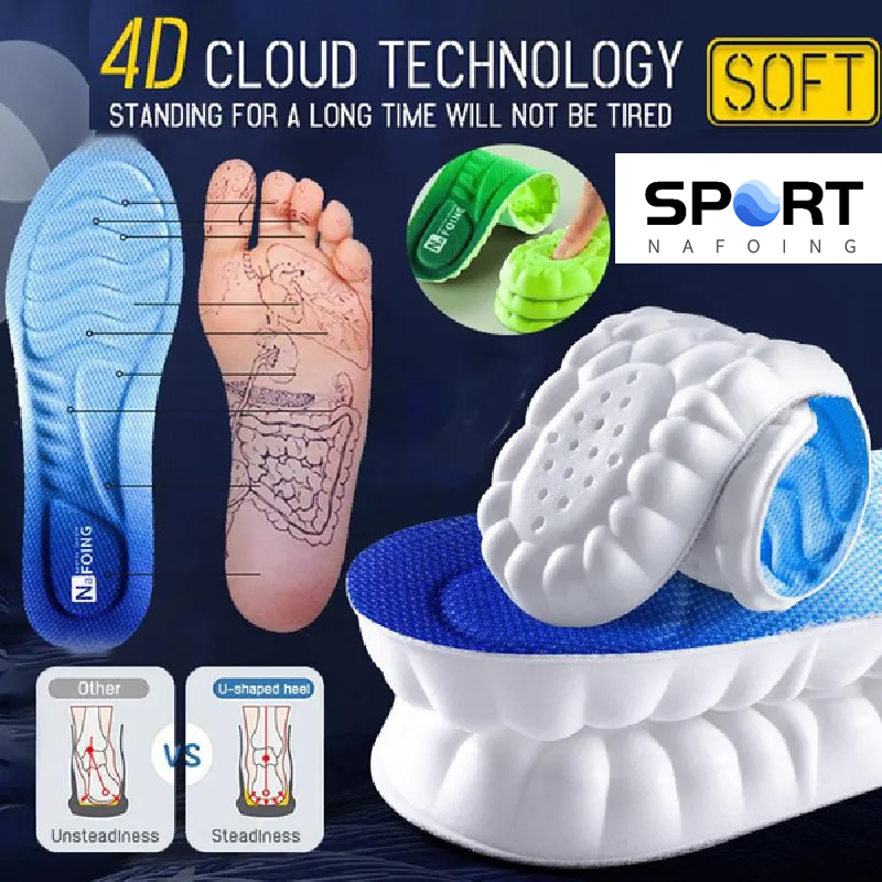 Care For Sneaker - Palmilhas Esportivas 4D Cloud Technology para